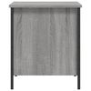vidaXL Παγκάκι Αποθήκευσης Γκρι Sonoma 40x42,5x50εκ Επεξεργασμένο Ξύλο