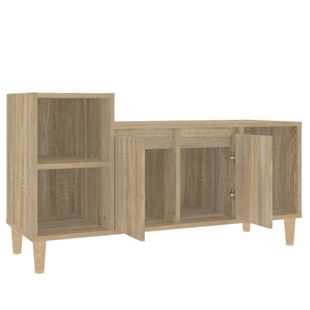 vidaXL Έπιπλο Τηλεόρασης Sonoma Δρυς 100x35x55 εκ. Επεξ. Ξύλο