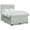 vidaXL &Kappa;&rho;&epsilon;&beta;ά&tau;&iota; Boxspring &mu;&epsilon; &Sigma;&tau;&rho;ώ&mu;&alpha; &Alpha;&nu;&omicron;&iota;&chi;&tau;ό &Gamma;&kappa;&rho;&iota; 160x200 &epsilon;&kappa;. &Beta;&epsilon;&lambda;&omicron;ύ&delta;&iota;&nu;&omicron;