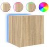 vidaXL Έ&pi;&iota;&pi;&lambda;&omicron; &Tau;&omicron;ί&chi;&omicron;&upsilon; &Tau;&eta;&lambda;&epsilon;ό&rho;&alpha;&sigma;&eta;&sigmaf; &mu;&epsilon; LED Sonoma &Delta;&rho;&upsilon;&sigmaf; 40,5x35x40 &epsilon;&kappa;.