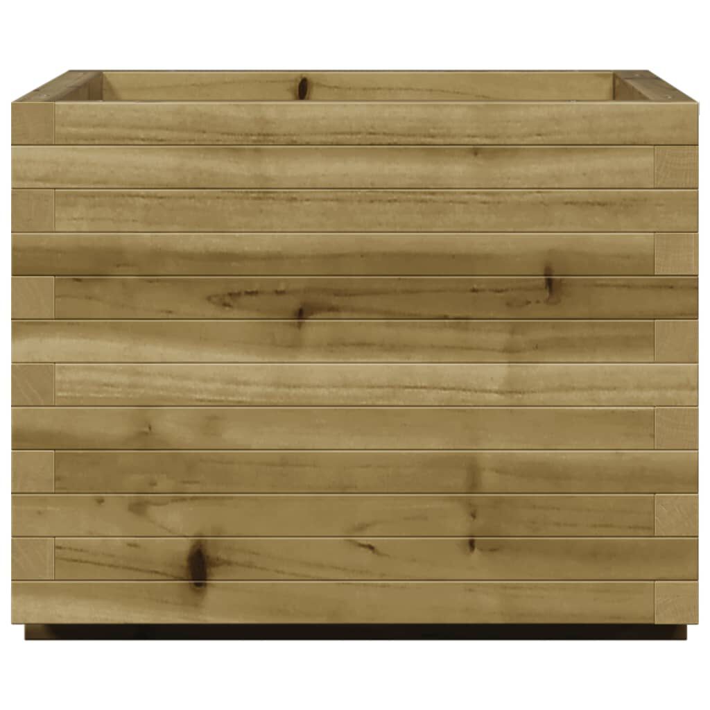 vidaXL Ζαρντινιέρα Κήπου 60x60x49,5 εκ. από Εμποτισμένο Ξύλο Πεύκου