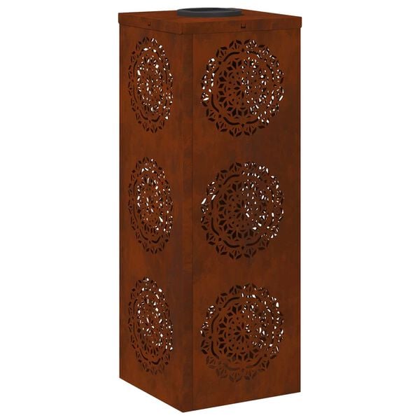 vidaXL &Eta;&lambda;&iota;&alpha;&kappa;ό LED &Phi;&omega;&sigmaf; &Delta;&rho;ό&mu;&omicron;&upsilon; 2 pcs &Chi;ά&lambda;&upsilon;&beta;&alpha;&sigmaf; Corten &Chi;ά&lambda;&upsilon;&beta;&alpha;&sigmaf; Corten