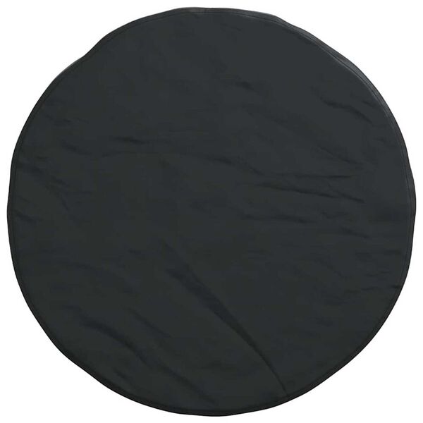 vidaXL Κάλυμμα Εξωτερικού Τραπεζιού Μαύρο 72 x 72 x 10 εκ Ύφασμα 600D