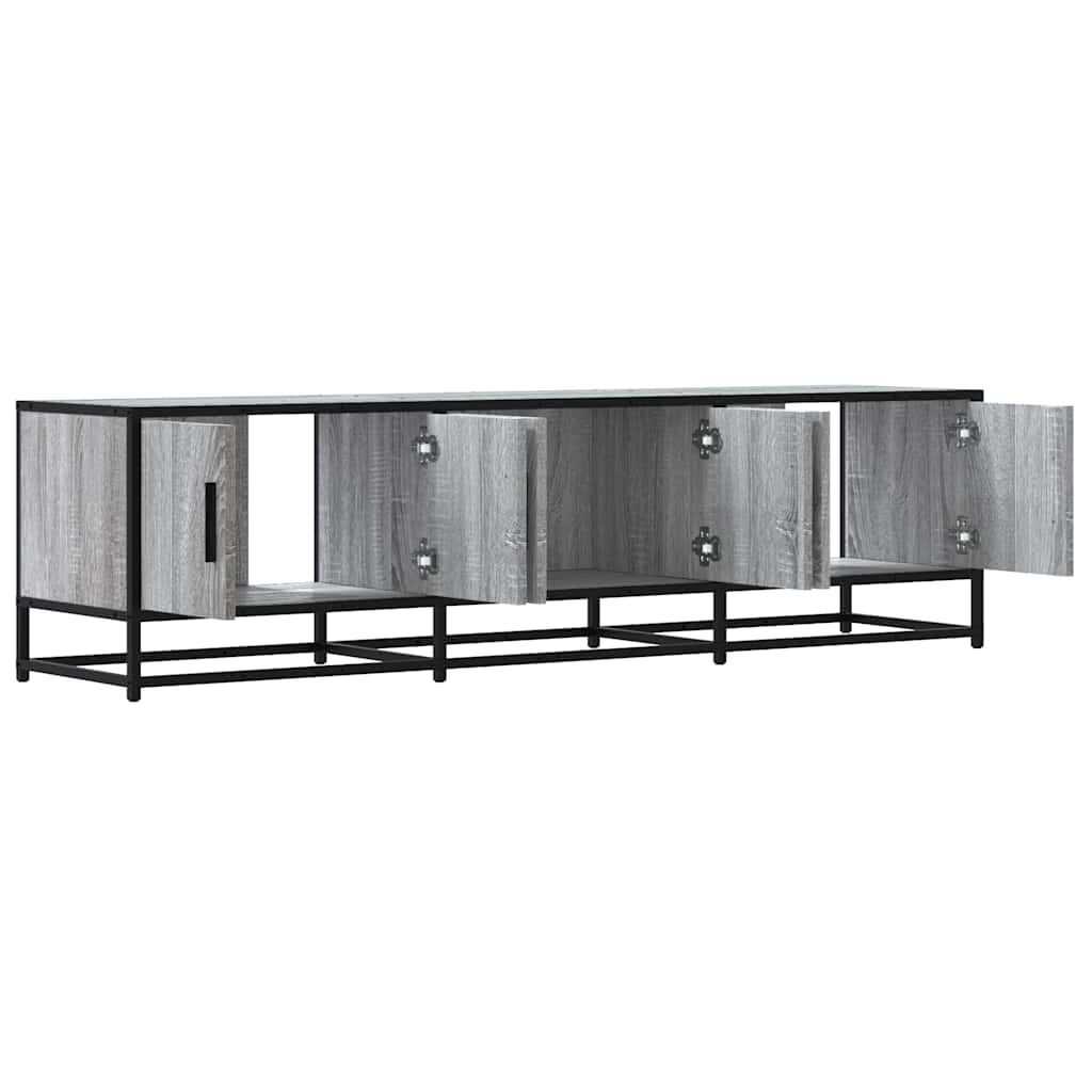 vidaXL Έπιπλο Τηλεόρασης Γκρι Sonoma 150x35x41 εκ. Επεξ. Ξύλο