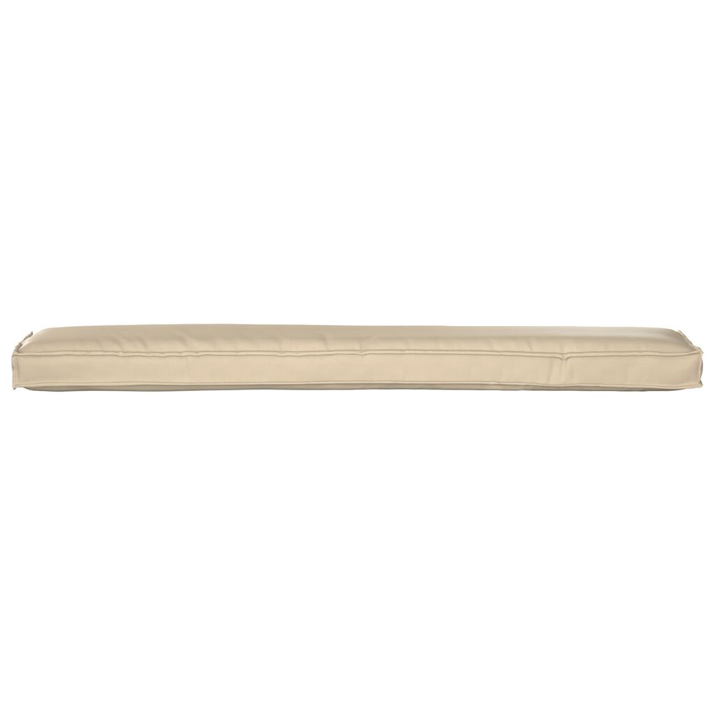 vidaXL Μαξιλάρι παλέτας για παγκάκι Μπεζ 200x40x8 cm Ύφασμα Oxford