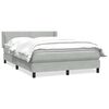 vidaXL &Kappa;&rho;&epsilon;&beta;ά&tau;&iota; Boxspring &mu;&epsilon; &Sigma;&tau;&rho;ώ&mu;&alpha; &Alpha;&nu;&omicron;&iota;&chi;&tau;ό &Gamma;&kappa;&rho;&iota; 140x210 &epsilon;&kappa;. &Beta;&epsilon;&lambda;&omicron;ύ&delta;&iota;&nu;&omicron;