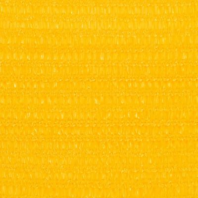 vidaXL Πανί Σκίασης Κίτρινο 3,6 x 3,6 μ. από HDPE 160 γρ./μ²