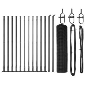 vidaXL &Sigma;&tau;ύ&lambda;&omicron;&sigmaf; &Pi;&epsilon;&rho;&iota;&phi;&rho;ά&xi;&epsilon;&omega;&nu; &Gamma;&kappa;&rho;&iota; 25 x 0,4 &mu; (19 x 19 mm &pi;&lambda;έ&gamma;&mu;&alpha;)