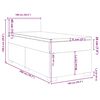 vidaXL &Kappa;&rho;&epsilon;&beta;ά&tau;&iota; Boxspring &mu;&epsilon; &Sigma;&tau;&rho;ώ&mu;&alpha; &Sigma;&kappa;&omicron;ύ&rho;&omicron; &Pi;&rho;ά&sigma;&iota;&nu;&omicron; 100x200&epsilon;&kappa;. &Beta;&epsilon;&lambda;&omicron;ύ&delta;&iota;&nu;&omicron;
