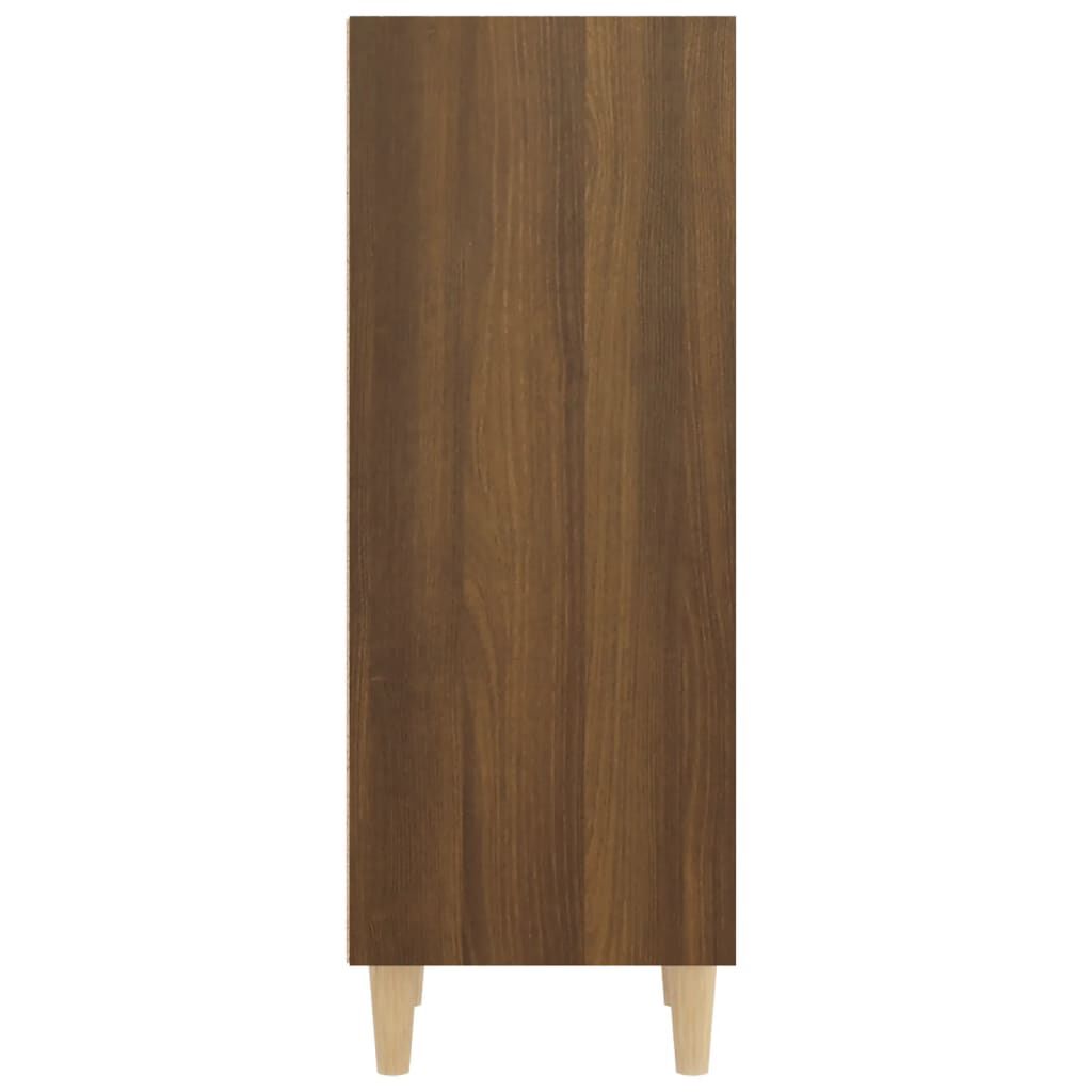 vidaXL Ντουλάπι Καφέ Δρυς 34,5 x 32,5 x 90 εκ. Επεξεργασμένο Ξύλο
