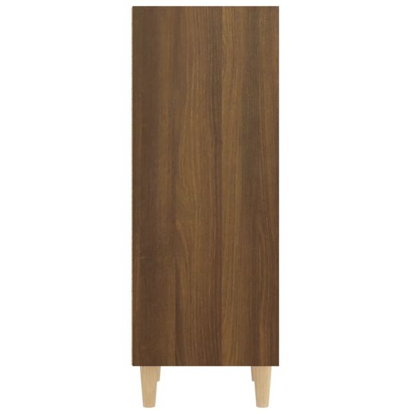 vidaXL Ντουλάπι Καφέ Δρυς 34,5 x 32,5 x 90 εκ. Επεξεργασμένο Ξύλο