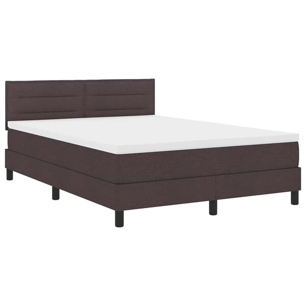 vidaXL &Kappa;&rho;&epsilon;&beta;ά&tau;&iota; box spring &mu;&epsilon; &sigma;&tau;&rho;ώ&mu;&alpha; &Sigma;&kappa;&omicron;ύ&rho;&omicron; &Kappa;&alpha;&phi;έ 140 x 190 cm ύ&phi;&alpha;&sigma;&mu;&alpha;
