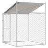 vidaXL Κλουβί σκύλου 200 x 200 x 258 εκ Χάλυβας και PE