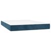 vidaXL &Kappa;&rho;&epsilon;&beta;ά&tau;&iota; Boxspring &mu;&epsilon; &Sigma;&tau;&rho;ώ&mu;&alpha; & LED &Sigma;&kappa;. &Mu;&pi;&lambda;&epsilon; 140x200&epsilon;&kappa;. &Beta;&epsilon;&lambda;&omicron;ύ&delta;&iota;&nu;&omicron;