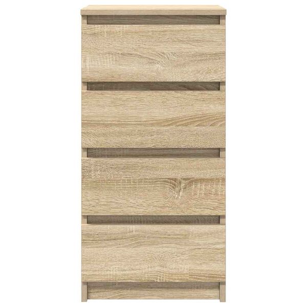 vidaXL Ραφιέρα Sonoma Δρυς 37,5x35x76 εκ. από Επεξεργ. Ξύλο