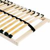 vidaXL Βάση κρεβατιού με λάμες Καφέ 70 x 190 cm Στερεό Ξύλο Μηλιάς
