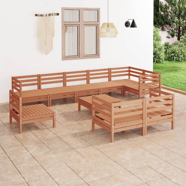 vidaXL &Sigma;&alpha;&lambda;ό&nu;&iota; &Kappa;ή&pi;&omicron;&upsilon; &Sigma;&epsilon;&tau; 10 &Tau;&epsilon;&mu;&alpha;&chi;ί&omega;&nu; &Kappa;&alpha;&phi;έ &Mu;&epsilon;&lambda;ί &alpha;&pi;ό &Mu;&alpha;&sigma;ί&phi; &Xi;ύ&lambda;&omicron; &Pi;&epsilon;ύ&kappa;&omicron;&upsilon;