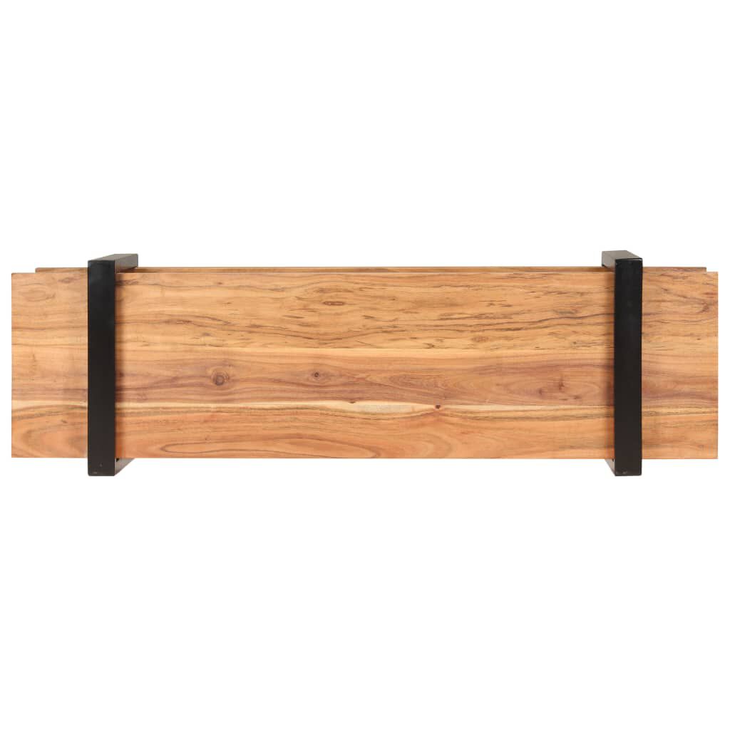 vidaXL Έπιπλο Τηλεόρασης 130 x 40 x 40 εκ. από Μασίφ Ξύλο Ακακίας