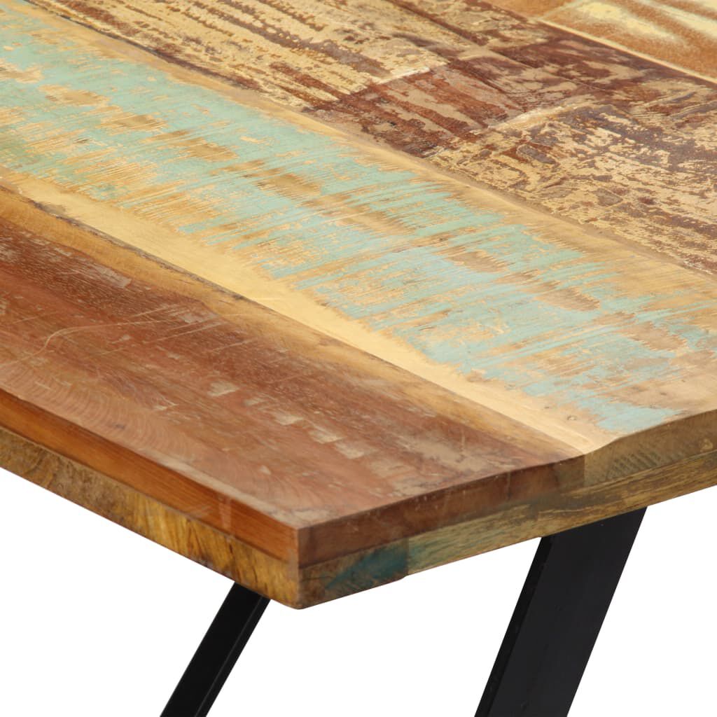 vidaXL Τραπεζαρία 180 x 90 x 76 εκ. από Μασίφ Ανακυκλωμένο Ξύλο