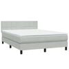 vidaXL &Kappa;&rho;&epsilon;&beta;ά&tau;&iota; Boxspring &mu;&epsilon; &Sigma;&tau;&rho;ώ&mu;&alpha; &Alpha;&nu;&omicron;&iota;&chi;&tau;ό &Gamma;&kappa;&rho;&iota; 160x220 &epsilon;&kappa;. &Beta;&epsilon;&lambda;&omicron;ύ&delta;&iota;&nu;&omicron;