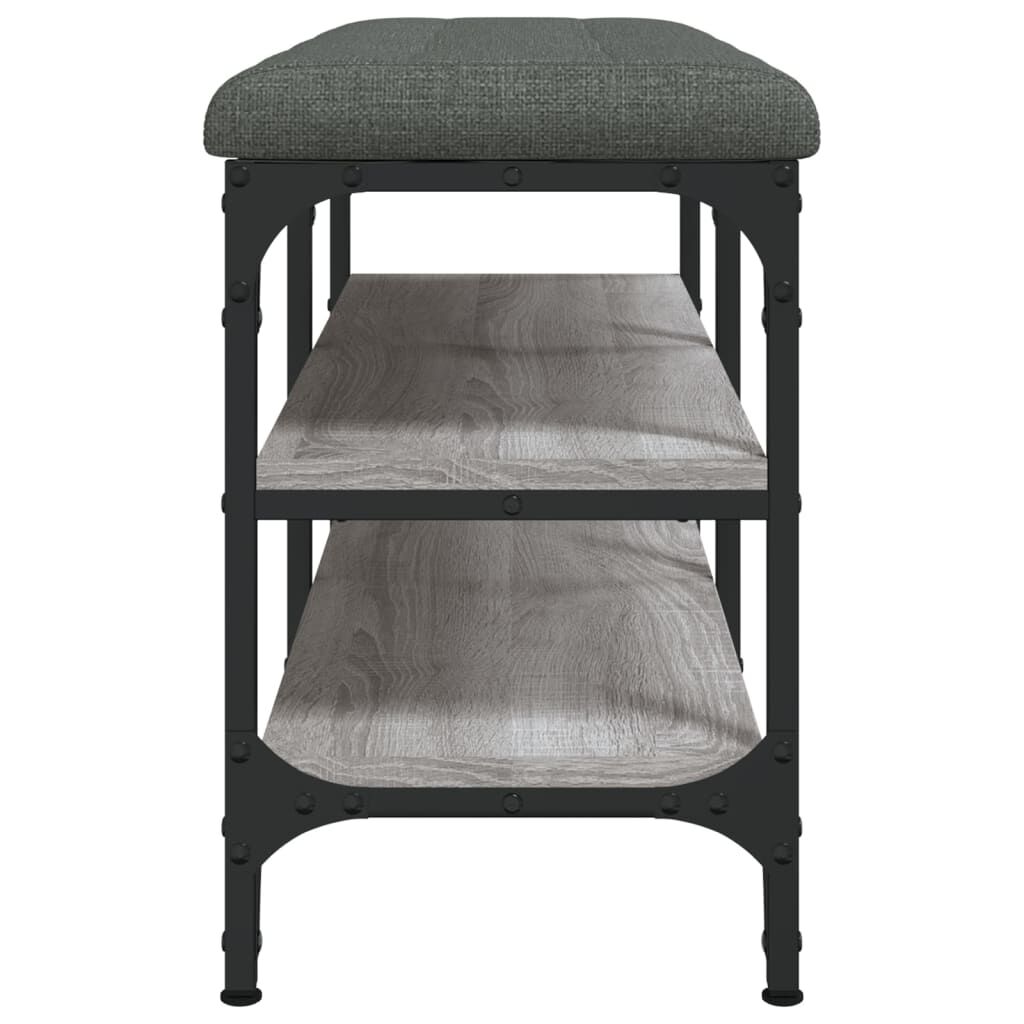 vidaXL Παπουτσοθήκη Γκρι Sonoma 82x32x47 εκ. από Επεξεργασμένο Ξύλο