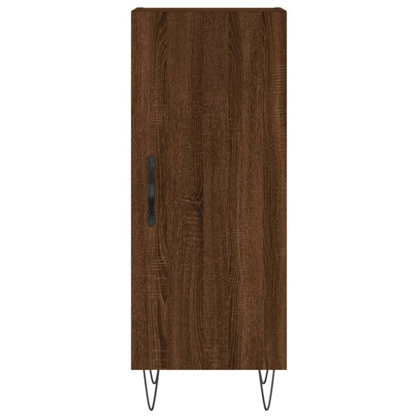 vidaXL Ντουλάπι Καφέ Δρυς 34,5 x 34 x 90 εκ. Επεξεργασμένο Ξύλο