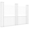 vidaXL &Sigma;&upsilon;&rho;&mu;&alpha;&tau;&omicron;&kappa;&iota;&beta;ώ&tau;&iota;&alpha; &sigma;&epsilon; U &Sigma;&chi;ή&mu;&alpha; &mu;&epsilon; 3 &Sigma;&tau;ύ&lambda;&omicron;&upsilon;&sigmaf; 260x20x200 &epsilon;&kappa; &Sigma;&iota;&delta;&epsilon;&rho;έ&nu;&iota;&omicron;