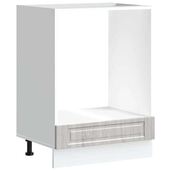 vidaXL Ντουλάπι φούρνου Porto Γκρι Sonoma Επεξεργασμένο ξύλο