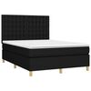vidaXL &Kappa;&rho;&epsilon;&beta;ά&tau;&iota; Boxspring &mu;&epsilon; &Sigma;&tau;&rho;ώ&mu;&alpha; &Mu;&alpha;ύ&rho;&omicron; 140x200 &epsilon;&kappa;. &Upsilon;&phi;&alpha;&sigma;&mu;ά&tau;&iota;&nu;&omicron;