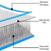vidaXL Στρώμα Ενόργανης Φουσκωτό Μπλε 500 x 100 x 20 εκ. PVC με Τρόμπα