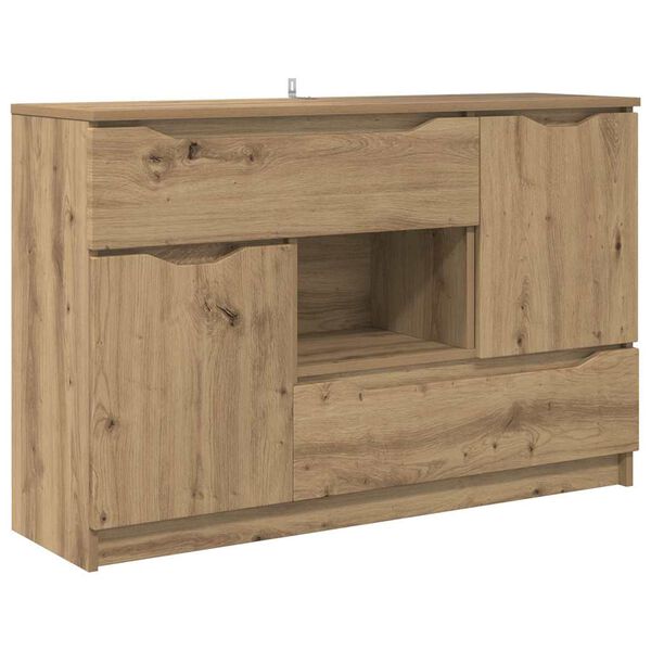 vidaXL &Pi;&lambda;&alpha;ϊ&nu;ό &gamma;&rho;&alpha;&phi;&epsilon;ί&omicron; Artisan Oak 100 x 30 x 65,6 &Epsilon;&pi;&epsilon;&xi;&epsilon;&rho;&gamma;&alpha;&sigma;&mu;έ&nu;&omicron; &xi;ύ&lambda;&omicron;