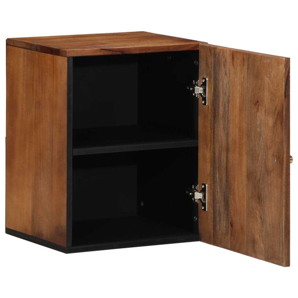 vidaXL Ντουλάπα Μπάνιου 38x33x48 εκ. Μασίφ Ξύλο Μάνγκο