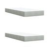 vidaXL &Kappa;&rho;&epsilon;&beta;ά&tau;&iota; Boxspring &mu;&epsilon; &Sigma;&tau;&rho;ώ&mu;&alpha; &Alpha;&nu;&omicron;&iota;&chi;&tau;ό &Gamma;&kappa;&rho;&iota; 200x200 &epsilon;&kappa;. &Beta;&epsilon;&lambda;&omicron;ύ&delta;&iota;&nu;&omicron;