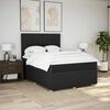 vidaXL &Kappa;&rho;&epsilon;&beta;ά&tau;&iota; Boxspring &mu;&epsilon; &Sigma;&tau;&rho;ώ&mu;&alpha; &Mu;&alpha;ύ&rho;&omicron; 140x200 &epsilon;&kappa;. &Upsilon;&phi;&alpha;&sigma;&mu;ά&tau;&iota;&nu;&omicron;