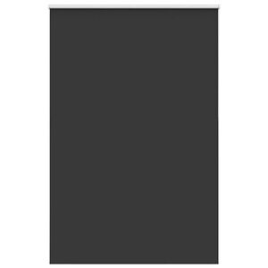 vidaXL Roller Blind Blackout &Mu;&alpha;ύ&rho;&omicron; 160x210 cm &Pi;&lambda;ά&tau;&omicron;&sigmaf; &upsilon;&phi;ά&sigma;&mu;&alpha;&tau;&omicron;&sigmaf; 156,6cm