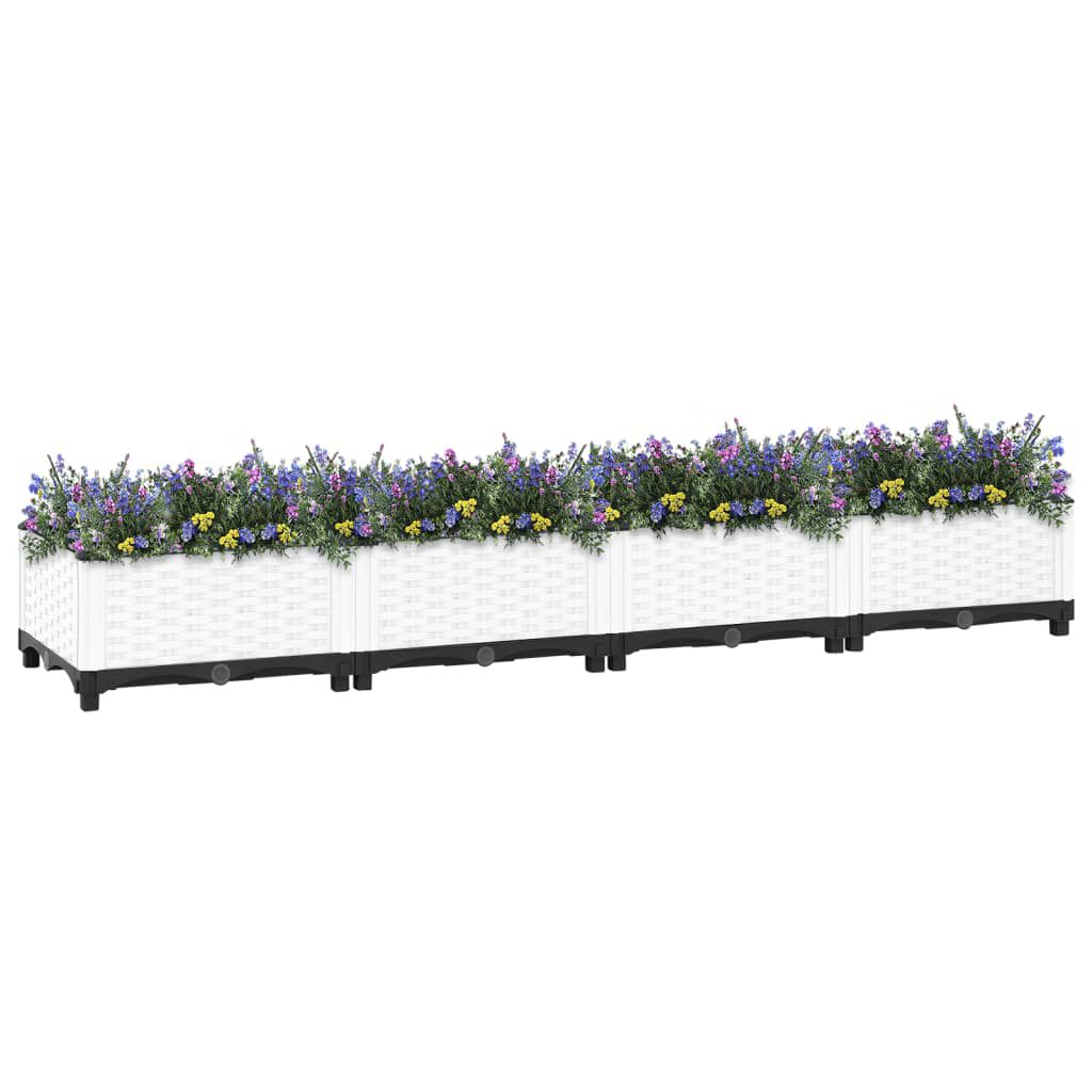 vidaXL Ζαρντινιέρα 160 x 40 x 23 εκ. από Πολυπροπυλένιο