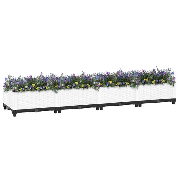vidaXL Ζαρντινιέρα 160 x 40 x 23 εκ. από Πολυπροπυλένιο