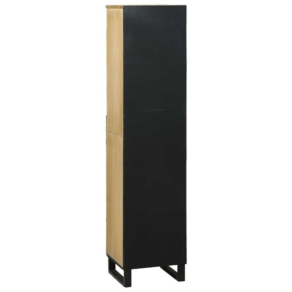 vidaXL Έπιπλο μπάνιου 38x33.5x160 cm από σταχτόξυλο
