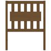 vidaXL Κεφαλάρι Κρεβατιού Μελί 80,5 x 4 x 100 εκ. Μασίφ Ξύλο Πεύκου