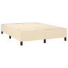 vidaXL &Kappa;&rho;&epsilon;&beta;ά&tau;&iota; Boxspring &mu;&epsilon; &Sigma;&tau;&rho;ώ&mu;&alpha; &Kappa;&rho;&epsilon;&mu; 140x200 &epsilon;&kappa;. &Upsilon;&phi;&alpha;&sigma;&mu;ά&tau;&iota;&nu;&omicron;