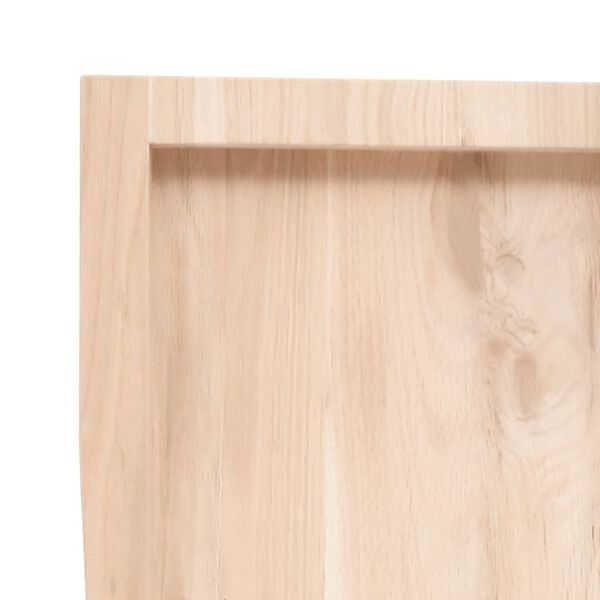vidaXL Πάγκος Μπάνιου 40 x 60 x (2-4) εκ. από Ακατέργαστο Μασίφ Ξύλο