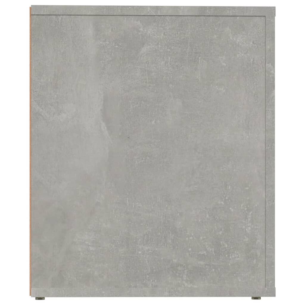 vidaXL Κομοδίνα Γκρι Σκυροδέματος 50x39x47 εκ.