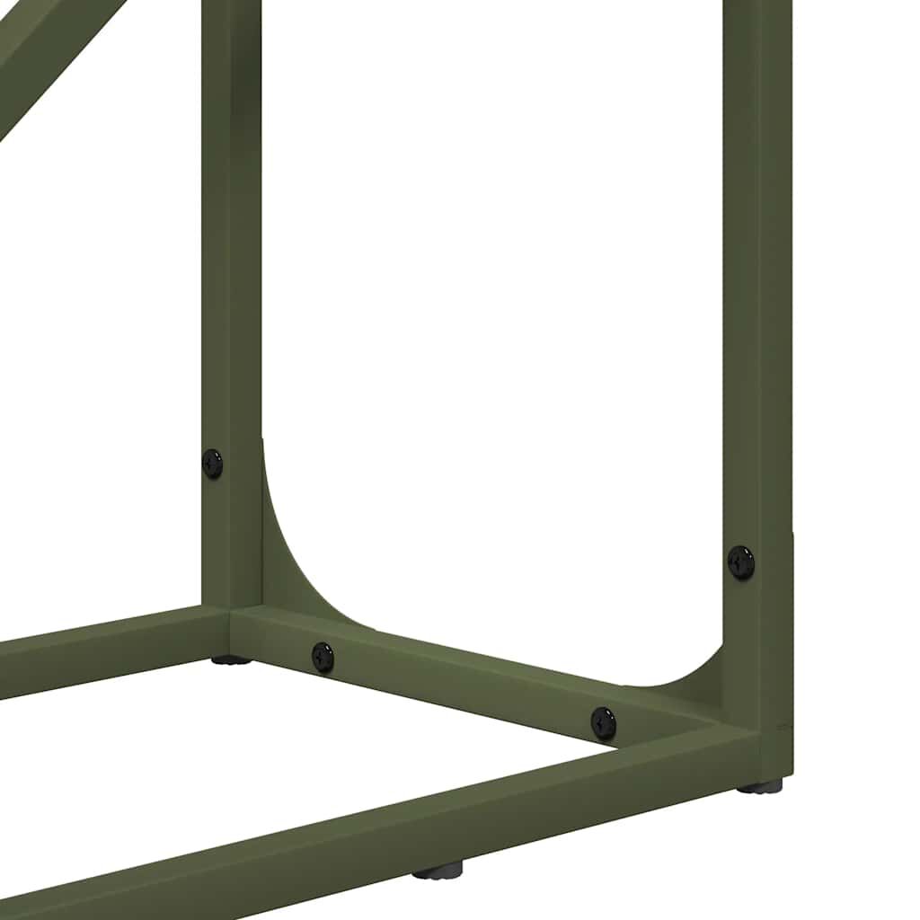 vidaXL Ράφι για καυσόξυλα 40x25x100 εκ. Ατσάλι ψυχρής έλασης