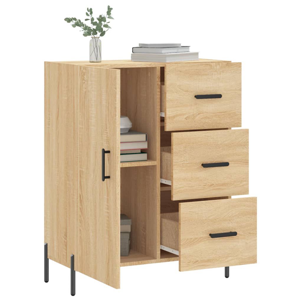 vidaXL Ντουλάπι Sonoma Δρυς 69,5 x 34 x 90 εκ. από Επεξεργασμένο Ξύλο