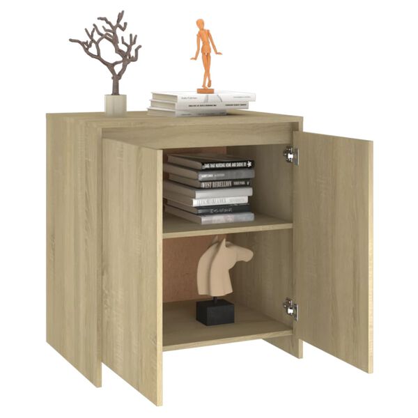 vidaXL Μπουφές Sonoma Δρυς 70x41x75 εκ. από Επεξεργασμένο Ξύλο