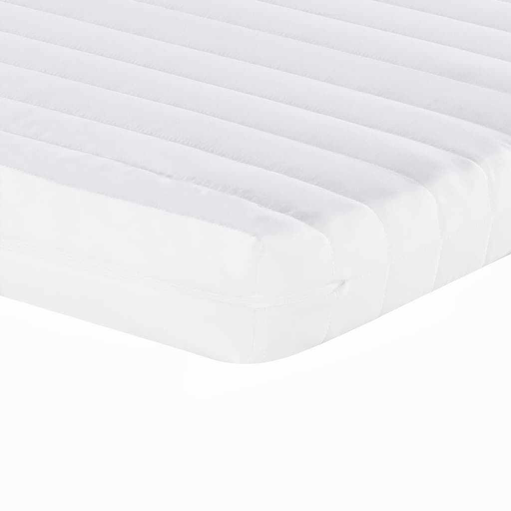vidaXL Καναπές Κρεβάτι Συρόμενος Σκούρο γκρι 80x200 εκ Ύφασμα Στρώματα