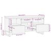 vidaXL Κάβα Τηλεόρασης Καφέ 100 x 33 x 46 εκ Μασίφ ξύλο μάνγκο