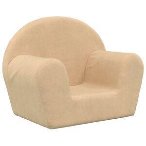 vidaXL &Pi;&alpha;&iota;&delta;&iota;&kappa;ό&sigmaf; &kappa;&alpha;&nu;&alpha;&pi;έ&sigmaf; Cream Soft Plush
