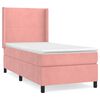 vidaXL &Kappa;&rho;&epsilon;&beta;ά&tau;&iota; Boxspring &mu;&epsilon; &Sigma;&tau;&rho;ώ&mu;&alpha; &Rho;&omicron;&zeta; 80 x 200 &epsilon;&kappa;. &Beta;&epsilon;&lambda;&omicron;ύ&delta;&iota;&nu;&omicron;