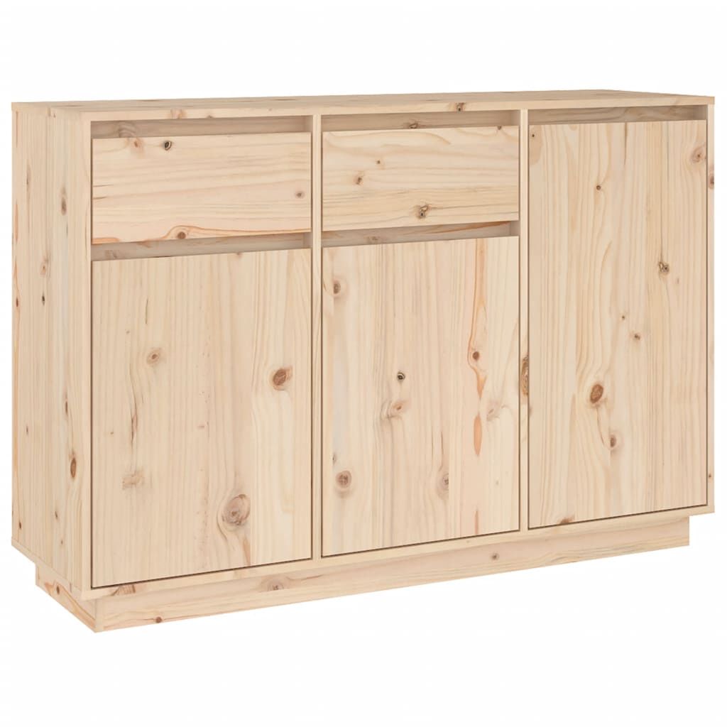vidaXL Μπουφές 110 x 34 x 75 εκ. από Μασίφ Ξύλο Πεύκου